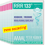 Peter H&uuml;bner - Medical Resonance Therapy Music&reg; - Headache / Migraine - RRR 133