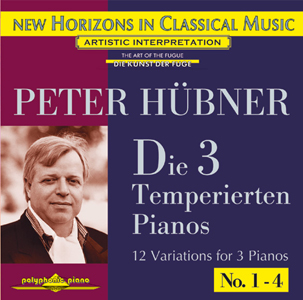 Peter H&uuml;bner - Solo Concerts - The 3 Temp. Pianos - Var. 1  4