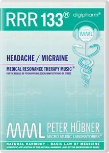 Peter Hübner - Medical Resonance Therapy Music® - Headache / Migraine - RRR 133