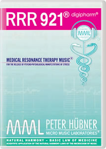 Peter Hübner - Medical Resonance Therapy Music<sup>®</sup> - RRR 921