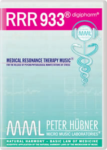 Peter Hübner - Medical Resonance Therapy Music<sup>®</sup> - RRR 933