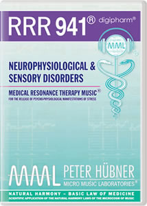 Peter Hübner - Medical Resonance Therapy Music® - Neurophysiological & Sensory Disorders - RRR 941