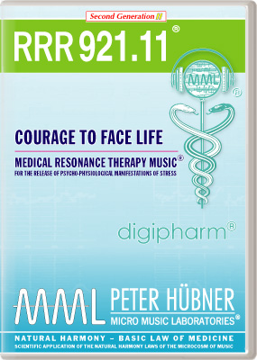 Peter Hübner - Medical Resonance Therapy Music<sup>®</sup> - RRR 921 Courage to Face Life • No. 11
