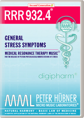 Peter Hübner - Medical Resonance Therapy Music<sup>®</sup> - RRR 932 General Stress Symptoms • No. 4