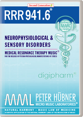 Peter Hübner - Medical Resonance Therapy Music<sup>®</sup> - RRR 941 Neurophysiological & Sensory Disorders No. 6