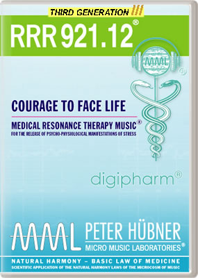 Peter Hübner - Medical Resonance Therapy Music<sup>®</sup> - RRR 921 Courage to Face Life No. 12