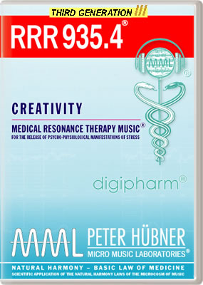 Peter Hübner - Medical Resonance Therapy Music<sup>®</sup> - RRR 935 Creativity No. 4