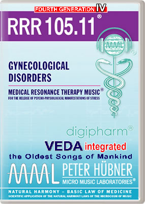 Peter Hübner - Medical Resonance Therapy Music<sup>®</sup> - RRR 105 Gynecological Disorders No. 11