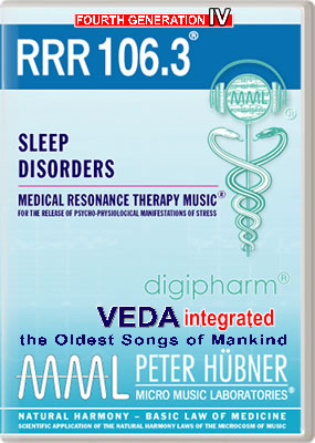 Peter Hübner - Medical Resonance Therapy Music<sup>®</sup> - RRR 106 Sleep Disorders No. 3