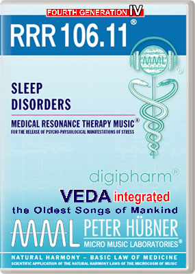 Peter Hübner - Medical Resonance Therapy Music<sup>®</sup> - RRR 106 Sleep Disorders No. 11