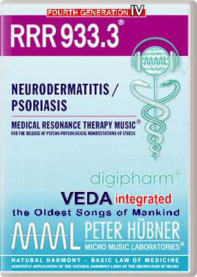 Peter Hübner - Medical Resonance Therapy Music<sup>®</sup> - RRR 933 Neurodermatitis / Psoriasis No. 3
