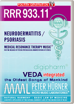 Peter Hübner - Medical Resonance Therapy Music<sup>®</sup> - RRR 933 Neurodermatitis / Psoriasis No. 11