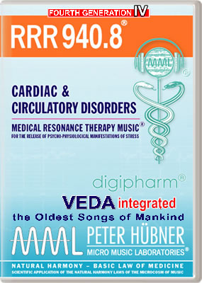 Peter Hübner - Medical Resonance Therapy Music<sup>®</sup> - RRR 940 Cardiac & Circulatory Disorders No. 8