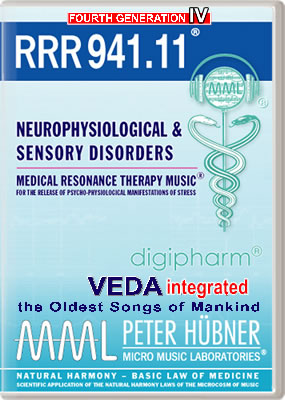 Peter Hübner - Medical Resonance Therapy Music<sup>®</sup> - RRR 941 Neurophysiological & Sensory Disorders No. 11