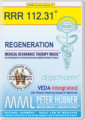 Peter Hübner - Medical Resonance Therapy Music<sup>®</sup> - REGENERATION<br>RRR 112 • No. 11