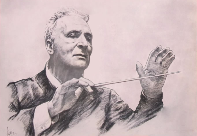 Conductor Bruno Walter