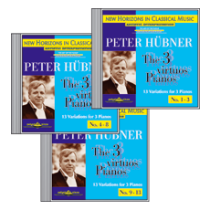Peter Hübner - The 3 Virtuoso Pianos