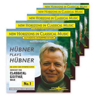 Peter Hübner - Classical Guitar Solo