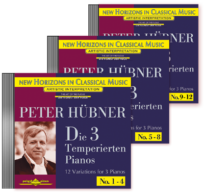 Peter Hübner - The 3 Temp. Pianos