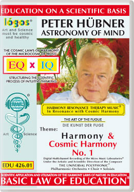 Peter Hübner - Harmony and Cosmic Harmony No. 1