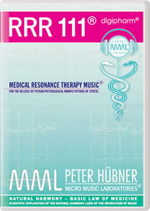 Peter Hübner - MEDICAL RESONANCE THERAPY MUSIC<sup>®</sup> - RRR 111