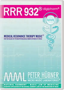 Peter Hübner - Medical Resonance Therapy Music<sup>®</sup> - RRR 932