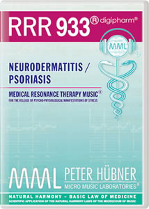 Peter Hübner - Medical Resonance Therapy Music<sup>®</sup> - RRR 933 Neurodermatitis / Psoriasis