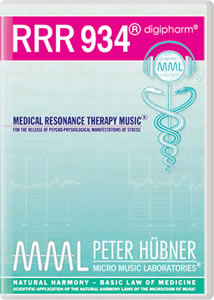 Peter Hübner - Medical Resonance Therapy Music<sup>®</sup> - RRR 934