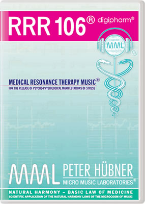 Peter Hübner - Medizinische Resonanz Therapie Musik<sup>®</sup> - RRR 106