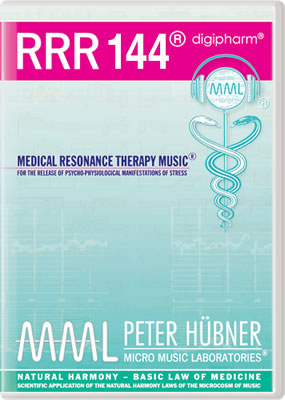 Peter Hübner - Medizinische Resonanz Therapie Musik<sup>®</sup> - RRR 144