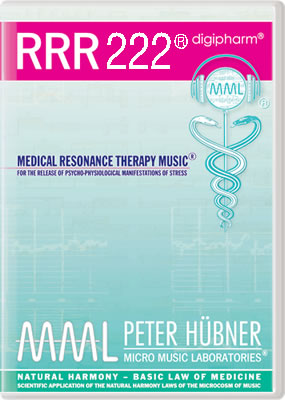 Peter Hübner - Medizinische Resonanz Therapie Musik<sup>®</sup> - RRR 222