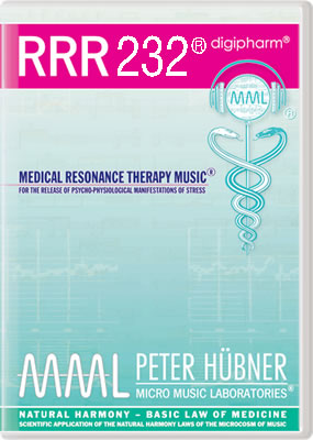 Peter Hübner - Medizinische Resonanz Therapie Musik<sup>®</sup> - RRR 232