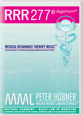 Peter Hübner - Medizinische Resonanz Therapie Musik<sup>®</sup> - RRR 277