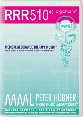 Peter Hübner - Medizinische Resonanz Therapie Musik<sup>®</sup> - RRR 510