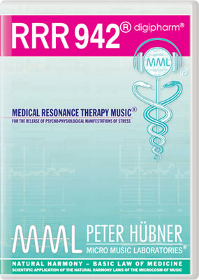 Peter Hübner - Medizinische Resonanz Therapie Musik<sup>®</sup> - RRR 942