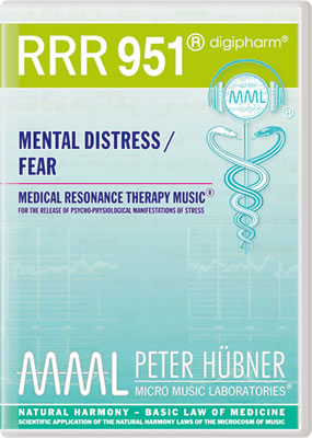 Peter Hübner - Medical Resonance Therapy Music<sup>®</sup> - RRR 951 Mental Distress / Fear