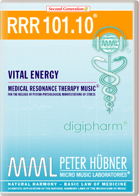 Peter Hübner - Medical Resonance Therapy Music<sup>®</sup> - RRR 101 Vital Energy No. 10