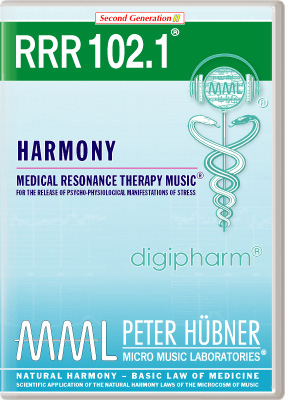 Peter Hübner - Medical Resonance Therapy Music<sup>®</sup> - RRR 102 Harmony No. 1