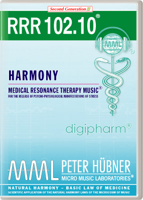 Peter Hübner - Medical Resonance Therapy Music<sup>®</sup> - RRR 102 Harmony No. 10