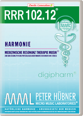 Peter Hübner - Medizinische Resonanz Therapie Musik<sup>®</sup> - RRR 102 Harmonie Nr. 12