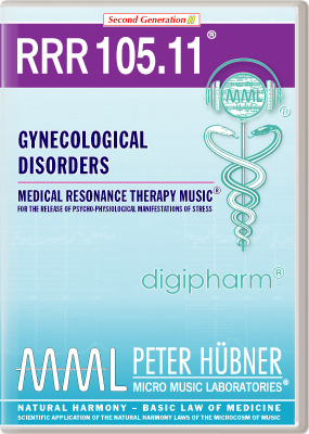 Peter Hübner - Medical Resonance Therapy Music<sup>®</sup> - RRR 105 Gynecological Disorders No. 11