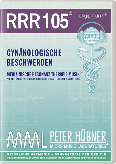 Peter Hübner - Medizinische Resonanz Therapie Musik<sup>®</sup> - RRR 105 GYNÄKOLOGISCHE BESCHWERDEN