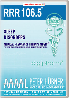 Peter Hübner - Medical Resonance Therapy Music<sup>®</sup> - RRR 106 Sleep Disorders No. 5