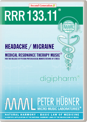 Peter Hübner - Medical Resonance Therapy Music<sup>®</sup> - RRR 133 Headache / Migraine • No. 11