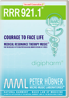 Peter Hübner - Medical Resonance Therapy Music<sup>®</sup> - RRR 921 Courage to Face Life • No. 1
