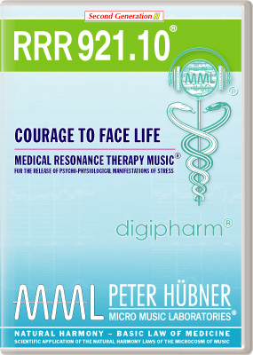 Peter Hübner - Medical Resonance Therapy Music<sup>®</sup> - RRR 921 Courage to Face Life • No. 10
