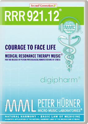 Peter Hübner - Medical Resonance Therapy Music<sup>®</sup> - RRR 921 Courage to Face Life • No. 12