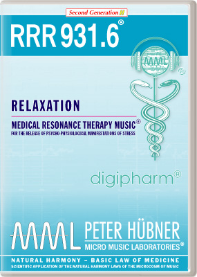 Peter Hübner - Medical Resonance Therapy Music<sup>®</sup> - RRR 931 Relaxation • No. 6