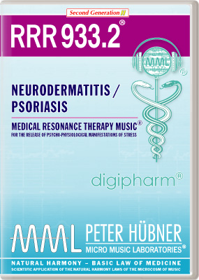 Peter Hübner - Medical Resonance Therapy Music<sup>®</sup> - RRR 933 Neurodermatitis / Psoriasis • No. 2