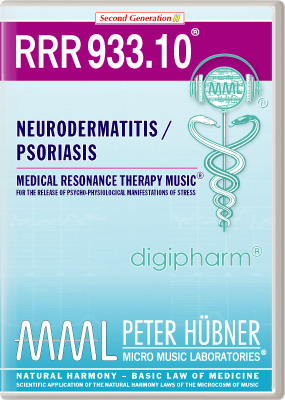 Peter Hübner - Medical Resonance Therapy Music<sup>®</sup> - RRR 933 Neurodermatitis / Psoriasis • No. 10